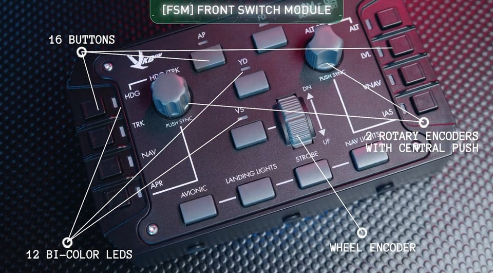 VKB's Best Flight Simulator Control Panel | VKB-SIM India